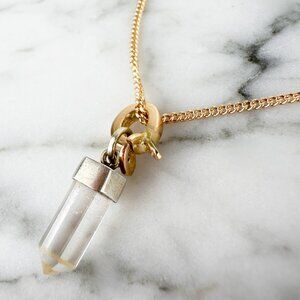 Solid Yellow Gold 18K Connector Charm clip for Add on charms, Charm enhancer